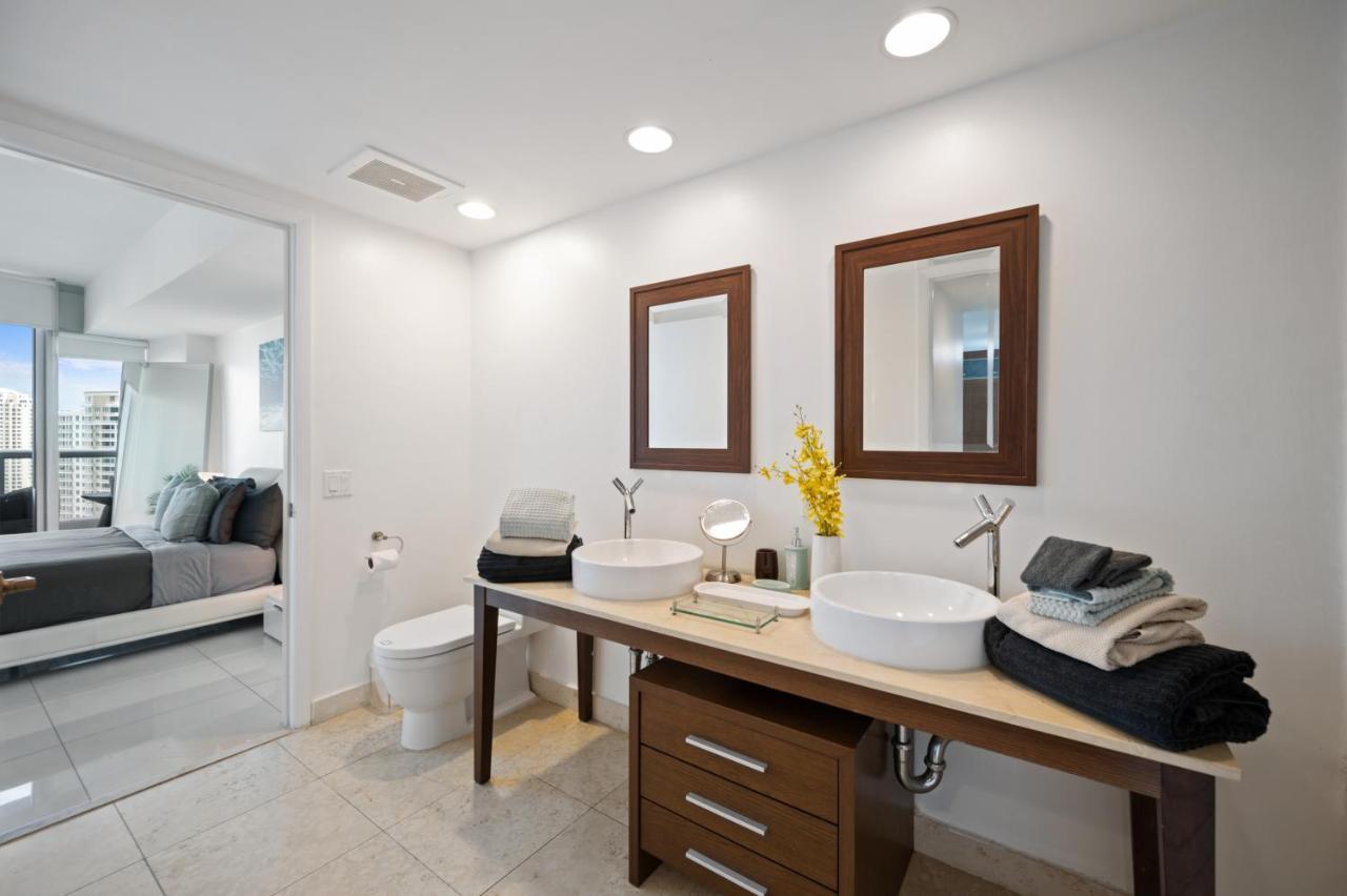 Icon Brickell-29Th Floor Ocean Views-Free Spa ميامي المظهر الخارجي الصورة